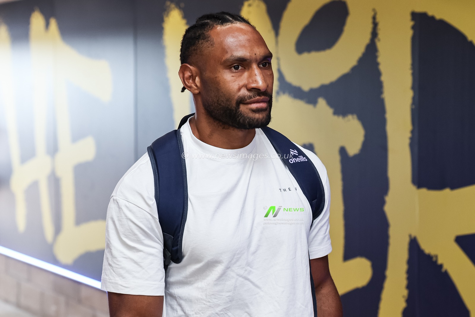Rodrick Tai of Warrington Wolves arrives during the Betfred Super League Round 13 match Warrington Wolves vs Castleford Tigers at Halliwell Jones Stadium, Warrington, United Kingdom, 30th May 2025

(Photo by Mark Cosgrove/News Images)