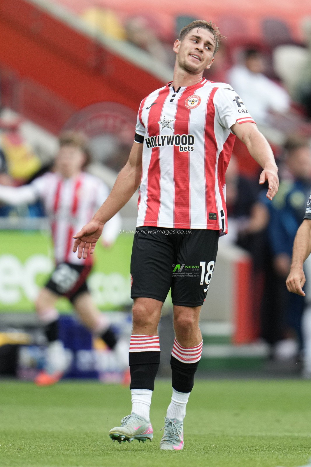 Yehor Yarmolyuk of Brentford during the Premier League match Brentford vs Aston Villa at The Gtech Community Stadium, London, United Kingdom, 23rd August 2025

(Photo by Harvey Murphy/News Images)