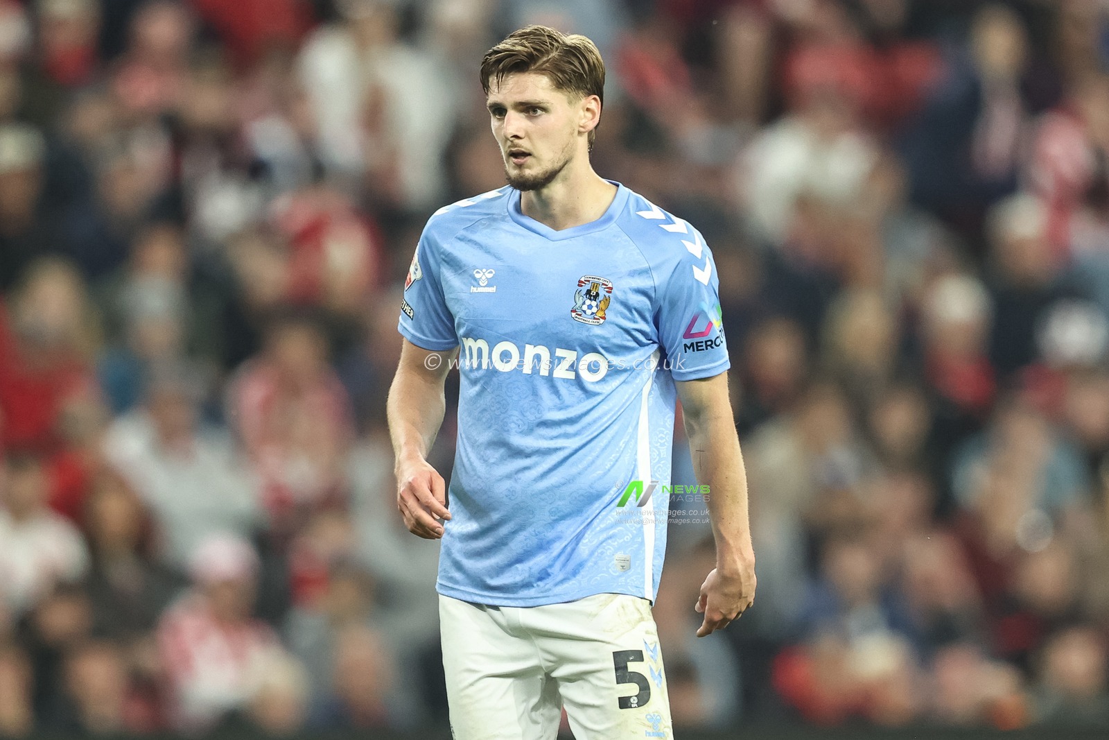 Jack Rudoni of Coventry City during the Sky Bet Championship Playoff Semi-final match Sunderland vs Coventry City at Stadium Of Light, Sunderland, United Kingdom, 13th May 2025

(Photo by Alfie Cosgrove/News Images)