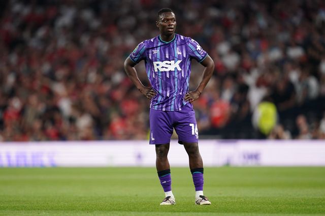 Timothy Noor Ouma of Charlton Athletic during the Carabao Cup round 2 match Tottenham Hotspur vs Charlton Athletic at Tottenham Hotspur Stadium, London, United Kingdom on 26 August 2026

(Photo by Harvey Murphy/News Images)