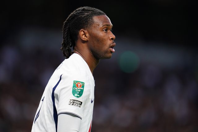 Destiny Udogie of Tottenham Hotspur during the Carabao Cup round 2 match Tottenham Hotspur vs Charlton Athletic at Tottenham Hotspur Stadium, London, United Kingdom on 26 August 2026

(Photo by Harvey Murphy/News Images)