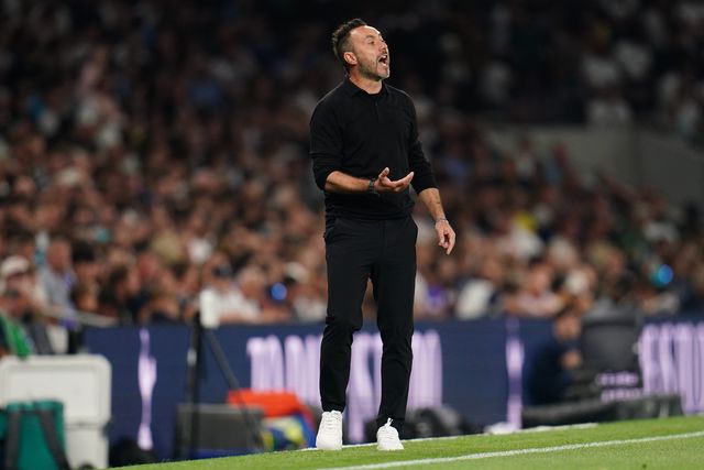 Roberto De Zerbi manager of Tottenham Hotspur during the Carabao Cup round 2 match Tottenham Hotspur vs Charlton Athletic at Tottenham Hotspur Stadium, London, United Kingdom on 26 August 2026

(Photo by Harvey Murphy/News Images)