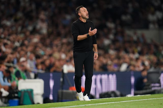 Roberto De Zerbi manager of Tottenham Hotspur during the Carabao Cup round 2 match Tottenham Hotspur vs Charlton Athletic at Tottenham Hotspur Stadium, London, United Kingdom on 26 August 2026

(Photo by Harvey Murphy/News Images)