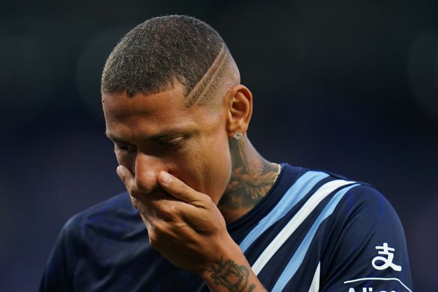 Richarlison of Tottenham Hotspur warming up during the Carabao Cup round 2 match Tottenham Hotspur vs Charlton Athletic at Tottenham Hotspur Stadium, London, United Kingdom on 26 August 2026

(Photo by Harvey Murphy/News Images)