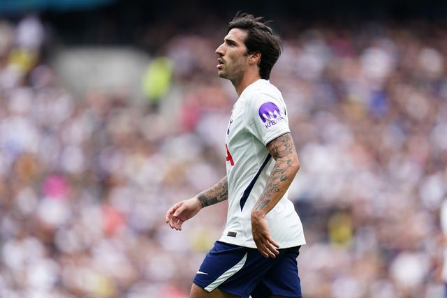 Sandro Tonali of Tottenham Hotspur during the pre-season friendly match Tottenham Hotspur vs Hoffenheim at Tottenham Hotspur Stadium, London, United Kingdom on 15 August 2026

(Photo by Harvey Murphy/News Images)