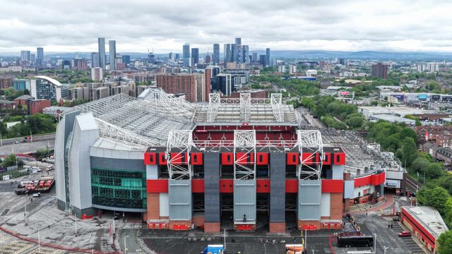 An aerial view of Old Trafford during the Premier League match Manchester United vs Liverpool at Old Trafford, Manchester, United Kingdom on 03 May 2026

(Photo by Mark Cosgrove/News Images)