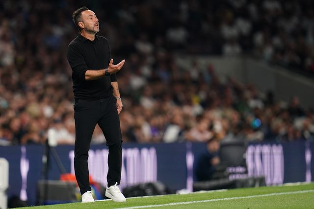 Roberto De Zerbi manager of Tottenham Hotspur during the Carabao Cup round 2 match Tottenham Hotspur vs Charlton Athletic at Tottenham Hotspur Stadium, London, United Kingdom on 26 August 2026

(Photo by Harvey Murphy/News Images)