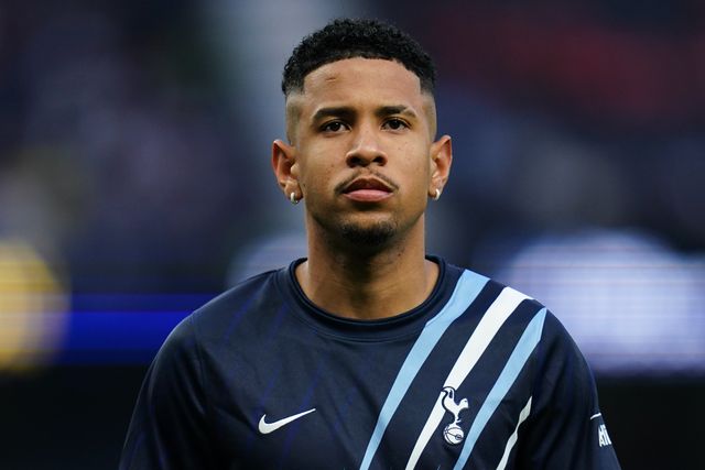 Savio of Tottenham Hotspur ahead of kick off during the Carabao Cup round 2 match Tottenham Hotspur vs Charlton Athletic at Tottenham Hotspur Stadium, London, United Kingdom on 26 August 2026

(Photo by Harvey Murphy/News Images)