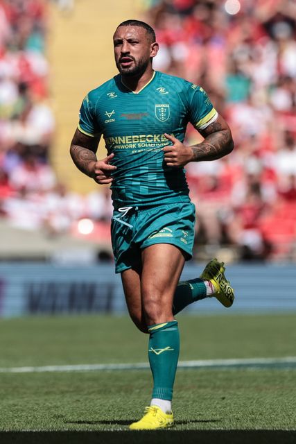 Elliot Minchella of Hull KR during the Betfred Challenge Cup Final match Wigan Warriors vs Hull KR at Wembley Stadium, London, United Kingdom on 30 May 2026

(Photo by Mark Cosgrove/News Images)