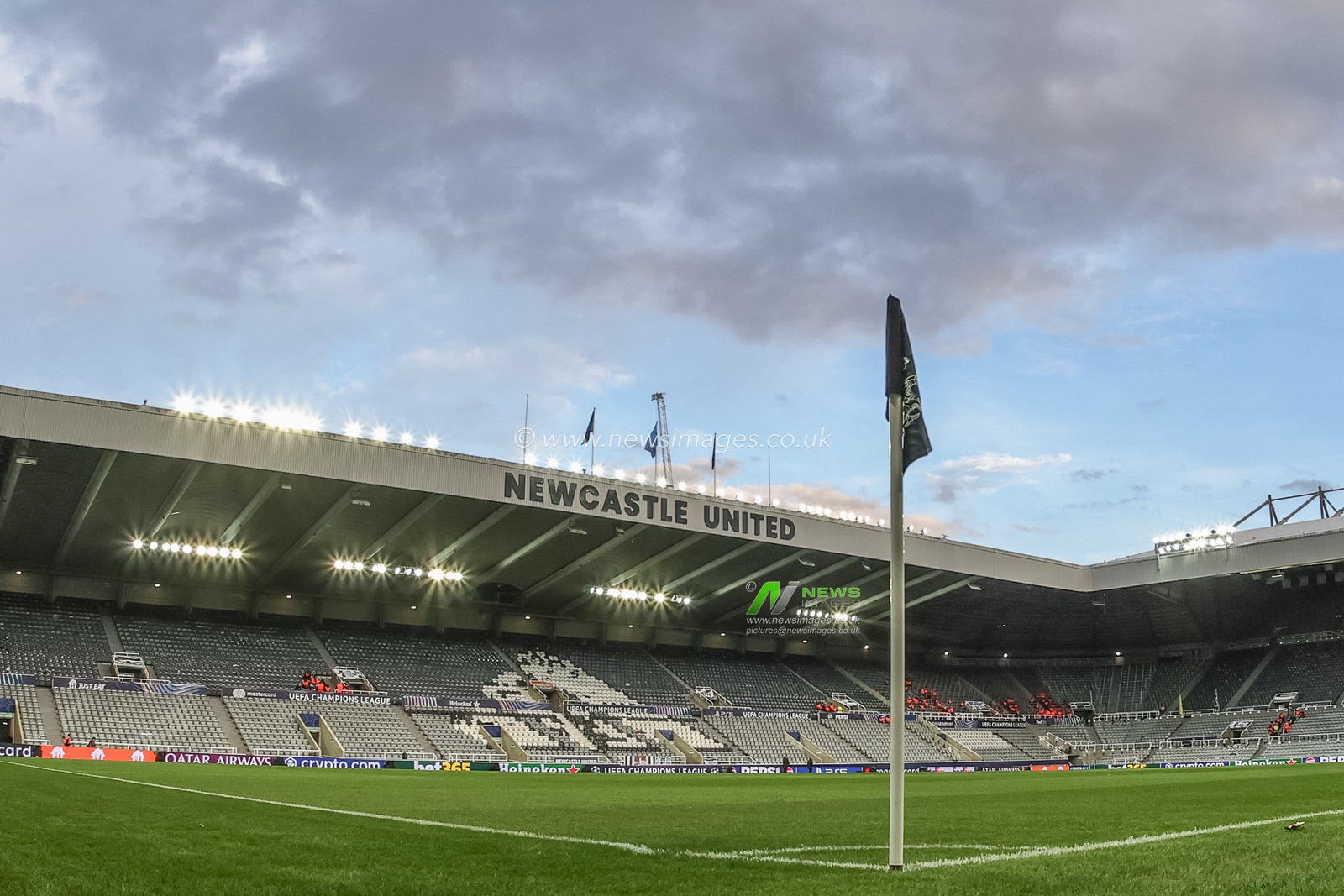 A general view of St James’ Park during the UEFA Champions League Knockout Round Play-offs Newcastle Untied vs Qarabag at St. James's Park, Newcastle, United Kingdom on 24 February 2026

(Photo by Mark Cosgrove/News Images)