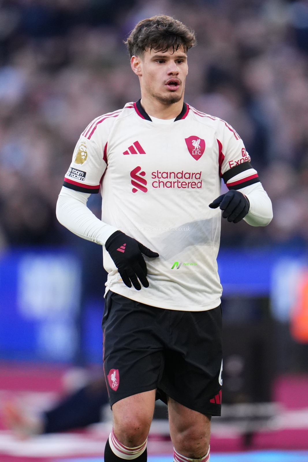 Milos Kerkez of Liverpool during the Premier League match West Ham United vs Liverpool at London Stadium, London, United Kingdom, 30th November 2025

(Photo by Harvey Murphy/News Images)

*** GER AUT SUI OUT ***