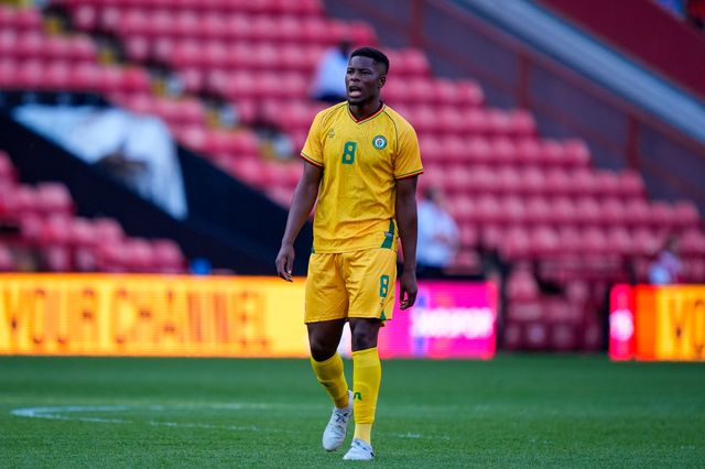 Marshall Munetsi gives his team instructions during the Unity Cup 2026 Semi-Finals match Nigeria vs Zimbabwe at The Valley, London, United Kingdom on 26 May 2026

(Photo by Maynard Manyowa/News Images)