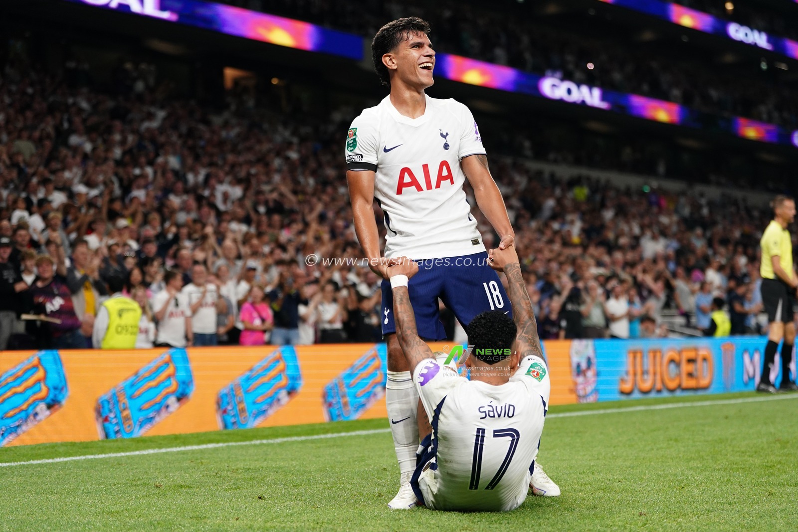 Carabao Cup round 2 Tottenham Hotspur v Charlton Athletic
