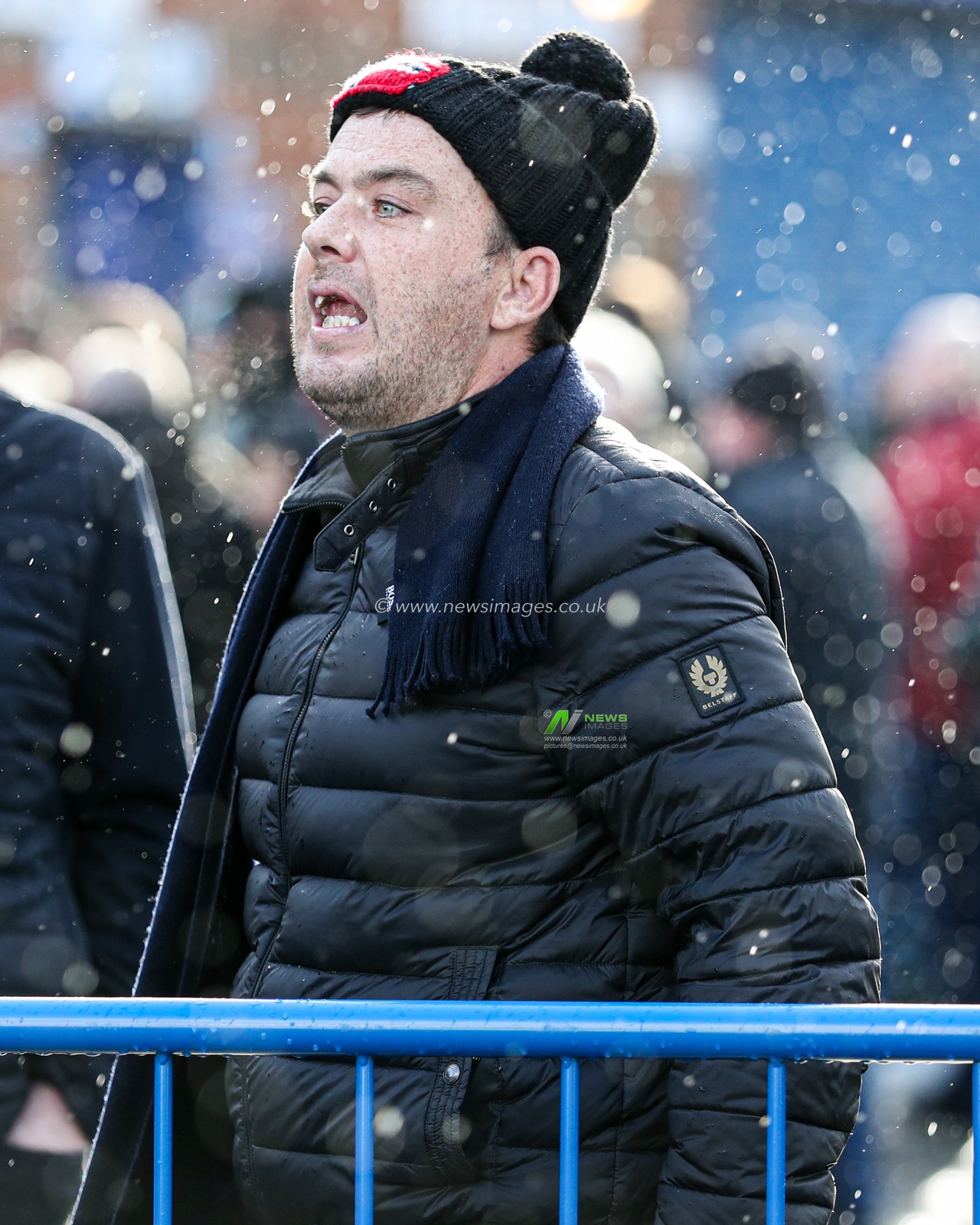 Fans arrive at stadium ahead of the Sky Bet Championship match Sheffield Wednesday vs Sheffield United at Hillsborough, Sheffield, United Kingdom, 23rd November 2025

(Photo by Jorge Horsted/News Images)

*** GER AUT SUI OUT ***