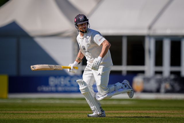 James Bracey during the County Championship Division Two Derbyshire vs Gloucestershire at The Central Co-Op County Ground, Derby, United Kingdom on 24 April 2026

(Photo by Maynard Manyowa/News Images)