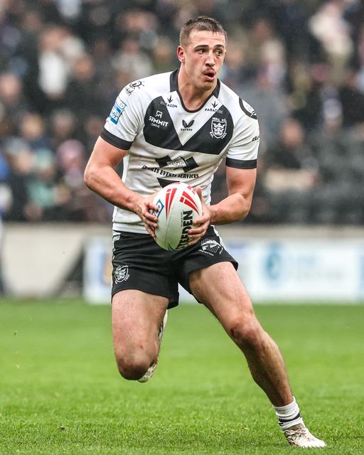 Jake Arthur of Hull FC in action during the Betfred Super League round 10 match Hull FC vs Toulouse Olympique at MKM Stadium, Hull, United Kingdom on 03 May 2026

(Photo by Alfie Cosgrove/News Images)