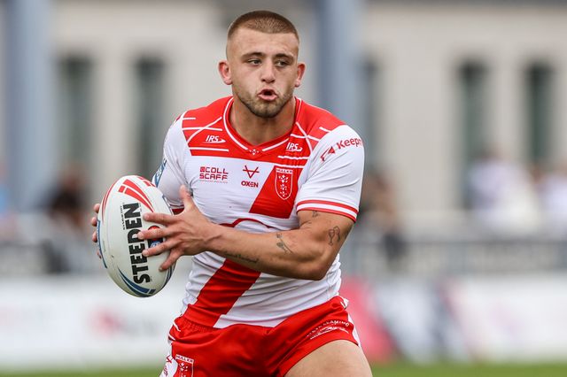 Mikey Lewis of Hull KR in action during the game during the Betfred Super League round 17 match Hull KR vs Leeds Rhinos at Sewell Group Craven Park, Kingston upon Hull, United Kingdom, 6th July 2025

(Photo by Alfie Cosgrove/News Images)