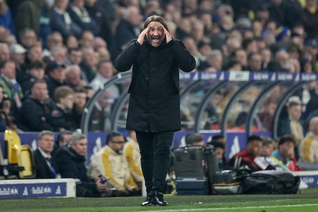 Daniel Farke manager of Leeds United reacts in the technical area during the Premier League match Leeds United vs Brentford at Elland Road, Leeds, United Kingdom on 21 March 2026

(Photo by Mark Cosgrove/News Images)