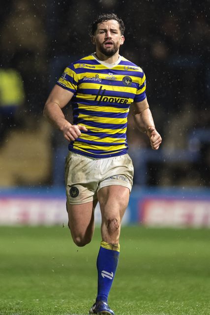 Toby King of Warrington Wolves during the Pre Season match Warrington Wolves vs Leigh Leopards at Halliwell Jones Stadium, Warrington, United Kingdom, 30th January 2026

(Photo by Mark Cosgrove/News Images)