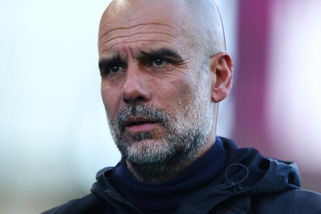 Josep Guardiola manager of Manchester City arrives ahead of the Premier League match Burnley vs Manchester City at Turf Moor, Burnley, United Kingdom on 22 April 2026

(Photo by Jorge Horsted/News Images)