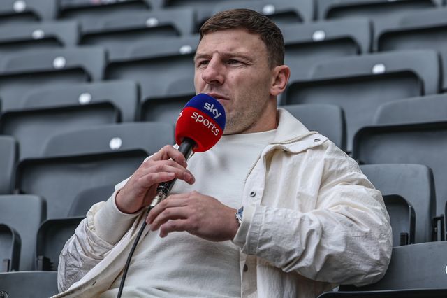 George Williams of Warrington Wolves during the Betfred Magic Weekend 2025 match Huddersfield Giants vs Hull FC at St. James's Park, Newcastle, United Kingdom, 4th May 2025

(Photo by Mark Cosgrove/News Images)