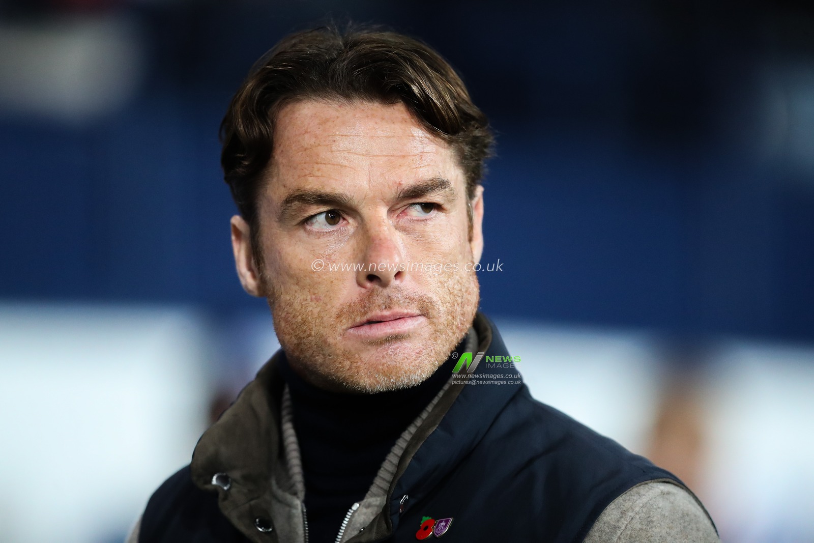 Scott Parker manager of Burnley during the Sky Bet Championship match West Bromwich Albion vs Burnley at The Hawthorns, West Bromwich, United Kingdom, 7th November 2024

(Photo by Gareth Evans/News Images)
