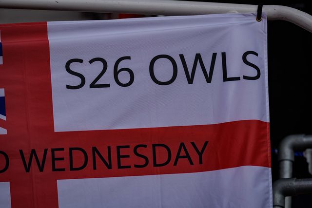 An S26 fans banner during the Sky Bet Championship match Stoke City vs Sheffield Wednesday at Bet365 Stadium, Stoke On Trent, United Kingdom on 03 April 2026

(Photo by Maynard Manyowa/News Images)