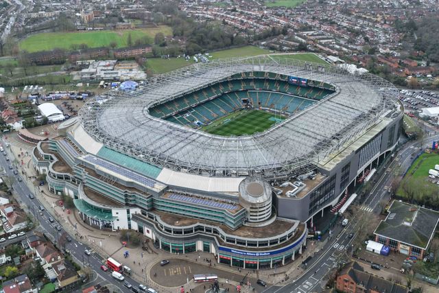An aerial view of The Allianz Stadium during the Guinness Six Nations 2026 match England vs Wales at Allianz Stadium, Twickenham, United Kingdom on 07 February 2026

(Photo by Mark Cosgrove/News Images)