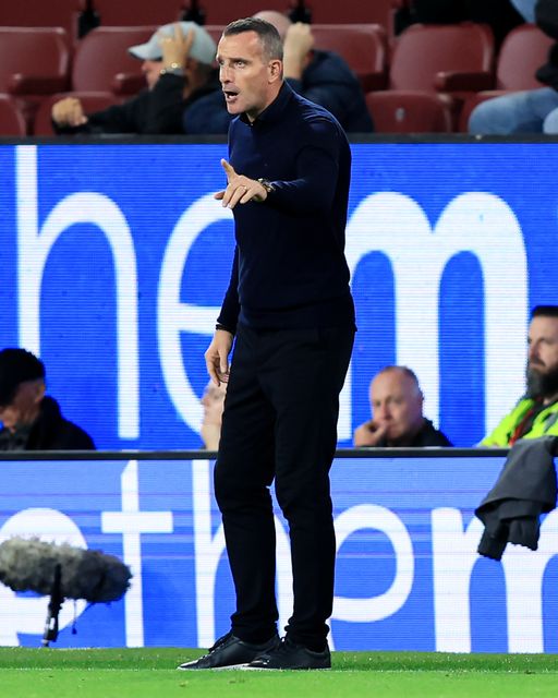 Nicky Hayen manager of Burnley during the Sky Bet Championship match Burnley vs Middlesbrough at Turf Moor, Burnley, United Kingdom on 02 September 2026

(Photo by Jorge Horsted/News Images)