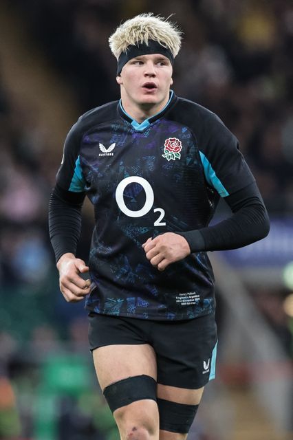 Henry Pollock of England during the Quilter Nations Series 2025 match England vs Argentina at Allianz Stadium, Twickenham, United Kingdom, 23rd November 2025

(Photo by Mark Cosgrove/News Images)

*** GER AUT SUI OUT ***