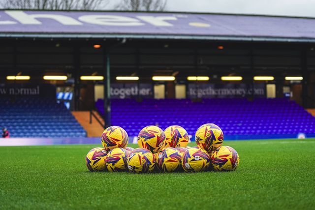 General view of Edgeley Park ahead of the Sky Bet League 1 match Stockport County vs Exeter City at Edgeley Park Stadium, Stockport, United Kingdom, 7th December 2024

(Photo by James Giblin/News Images)