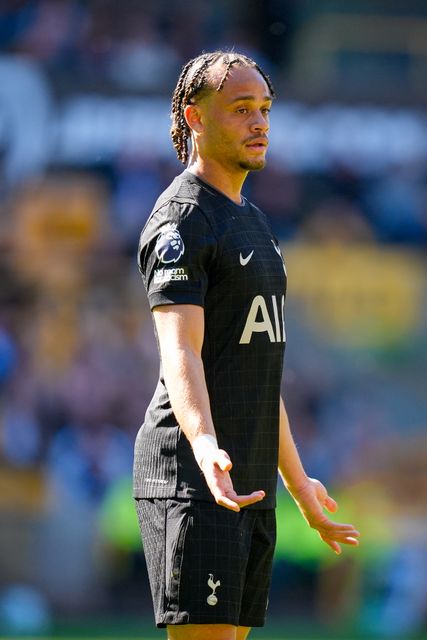 Xavi Simons of Tottenham Hotspur during the Premier League match Wolverhampton Wanderers vs Tottenham Hotspur at Molineux, Wolverhampton, United Kingdom on 25 April 2026

(Photo by Maynard Manyowa/News Images)