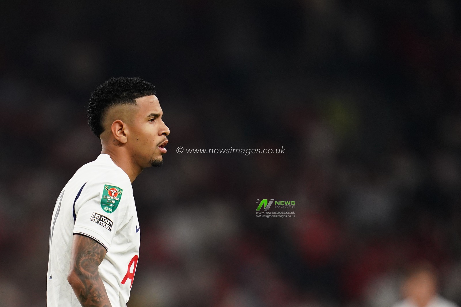 Savio of Tottenham Hotspur during the Carabao Cup round 2 match Tottenham Hotspur vs Charlton Athletic at Tottenham Hotspur Stadium, London, United Kingdom on 26 August 2026

(Photo by Harvey Murphy/News Images)