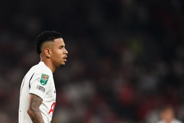 Savio of Tottenham Hotspur during the Carabao Cup round 2 match Tottenham Hotspur vs Charlton Athletic at Tottenham Hotspur Stadium, London, United Kingdom on 26 August 2026

(Photo by Harvey Murphy/News Images)