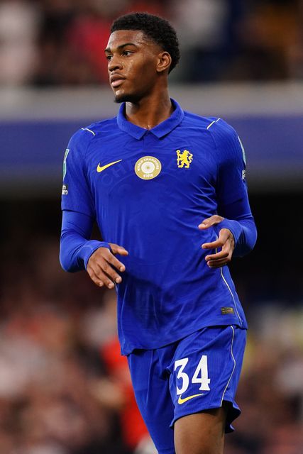 Josh Acheampong of Chelsea during the Carabao Cup round 2 match Chelsea vs Luton Town at Stamford Bridge, London, United Kingdom on 27 August 2026

(Photo by Harvey Murphy/News Images)