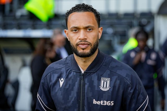 Lewis Baker of Stoke City arrives at the stadium prior to kick off during the Sky Bet Championship match Derby County vs Stoke City at Pride Park Stadium, Derby, United Kingdom on 06 April 2026

(Photo by Maynard Manyowa/News Images)