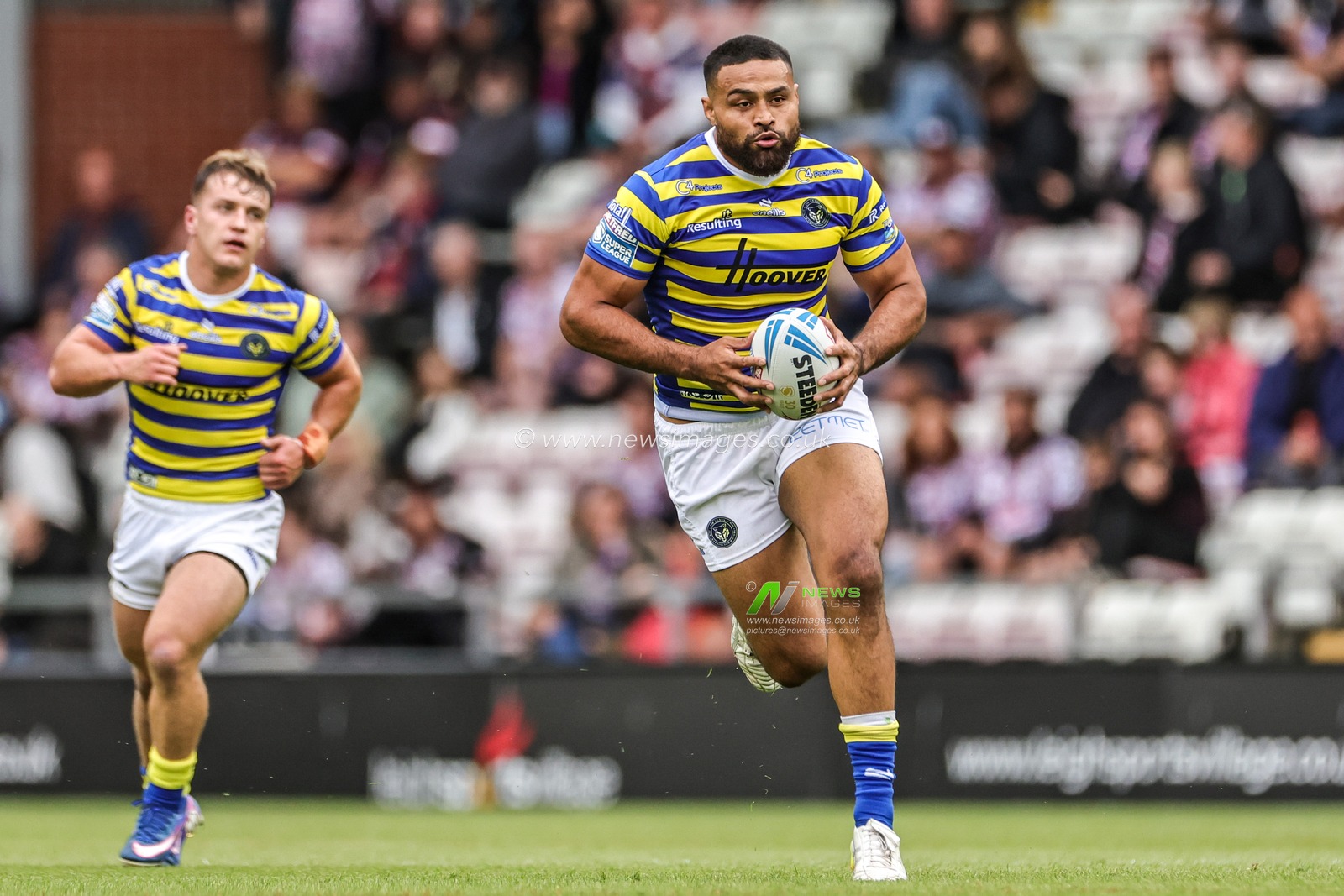 Betfred Super League round 20 Leigh Leopards v Warrington Wolves