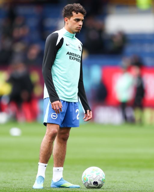 Olivier Boscagli of Brighton & Hove Albion warms up ahead of the Premier League match Burnley vs Brighton & Hove Albion at Turf Moor, Burnley, United Kingdom on 11 April 2026

(Photo by Jorge Horsted/News Images)