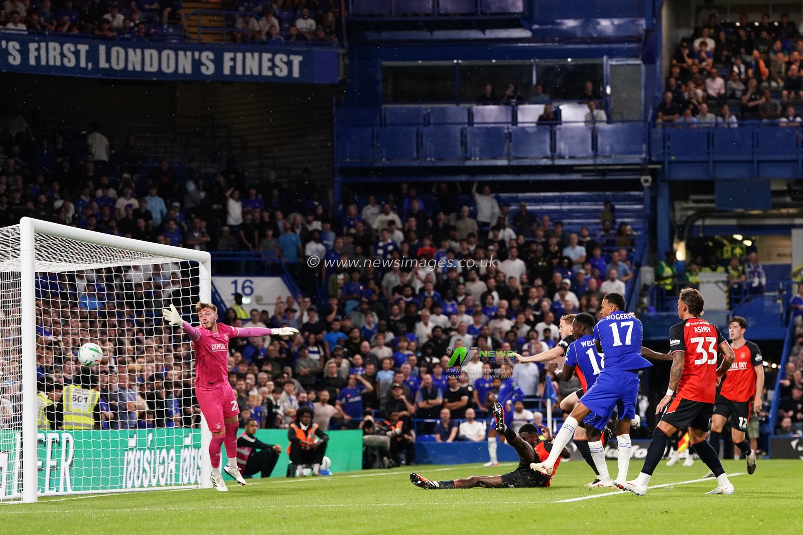 Carabao Cup round 2 Chelsea v Luton Town