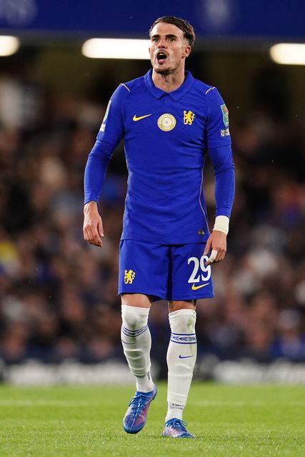 Pep Chavarria of Chelsea during the Carabao Cup round 2 match Chelsea vs Luton Town at Stamford Bridge, London, United Kingdom on 27 August 2026

(Photo by Harvey Murphy/News Images)