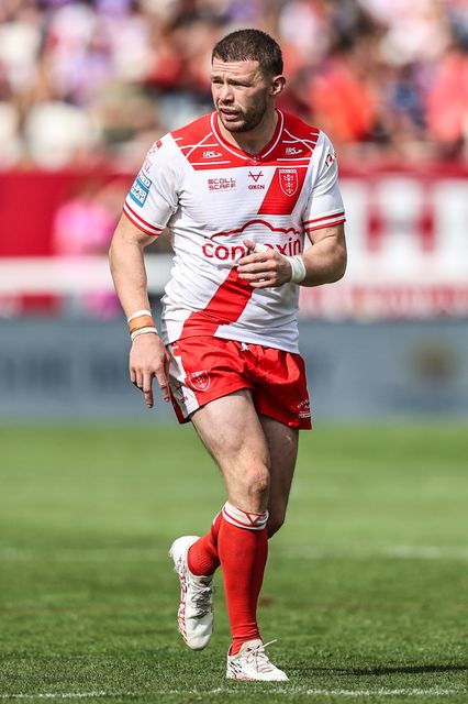James Batchelor of Hull KR during the Betfred Super League round 21 match Hull KR vs Castleford Tigers at Sewell Group Craven Park, Kingston upon Hull, United Kingdom, 9th August 2025

(Photo by Alfie Cosgrove/News Images)