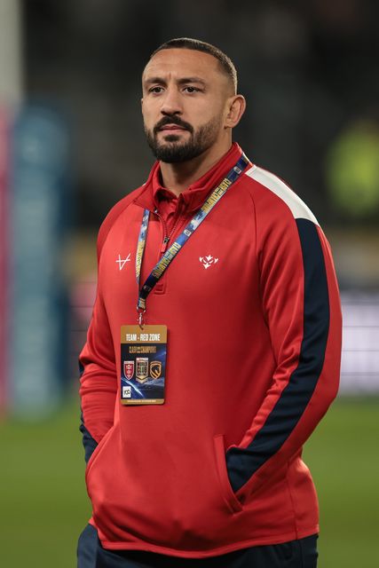 Elliot Minchella of Hull KR arrives during the World Club Challenge 2026 match Hull KR vs Brisbane Broncos at MKM Stadium, Hull, United Kingdom on 19 February 2026

(Photo by Mark Cosgrove/News Images)