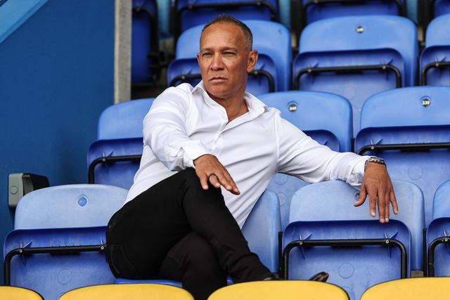 Adrian Lam head coach of Leigh Leopards during the Betfred Super League Round 25 match Warrington Wolves vs Leigh Leopards at Halliwell Jones Stadium, Warrington, United Kingdom, 6th September 2025

(Photo by Mark Cosgrove/News Images)