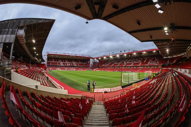 A general view of the City Ground during the UEFA Europa League Last 16 match Nottingham Forest vs FC Midtjylland at City Ground, Nottingham, United Kingdom on 12 March 2026

(Photo by Alfie Cosgrove/News Images)