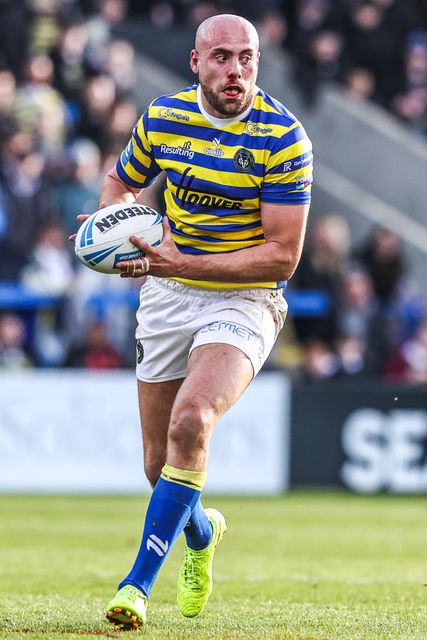 James Harrison of Warrington Wolves during the Betfred Challenge Cup Quarter Final match Warrington Wolves vs Leigh Leopards at The Halliwell Jones Stadium, Warrington, United Kingdom on 11 April 2026

(Photo by Alfie Cosgrove/News Images)