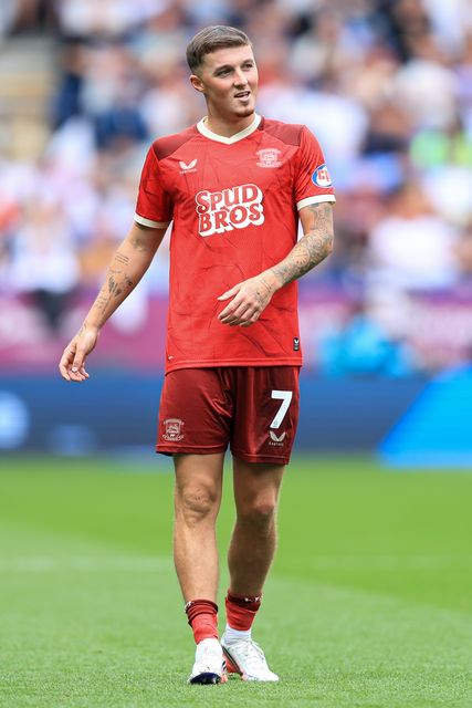 Alfie Devine of Preston North End during the Sky Bet Championship match Bolton Wanderers vs Preston North End at Toughsheet Community Stadium, Bolton, United Kingdom on 15 August 2026

(Photo by Jorge Horsted/News Images)