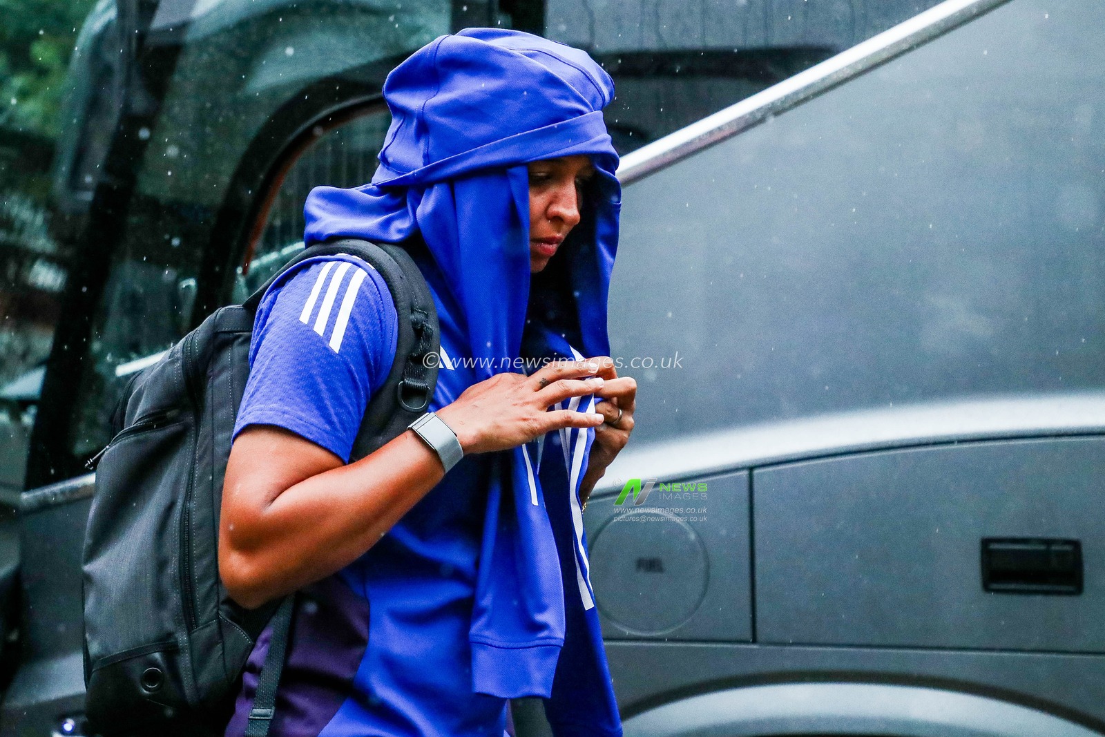 Harmanpreet Kaur of India arrives at Lord prior to the 2nd Metro Bank One Day International England Women v India Women at Lords, London, United Kingdom, 19th July 2025

(Photo by Izzy Poles/News Images)