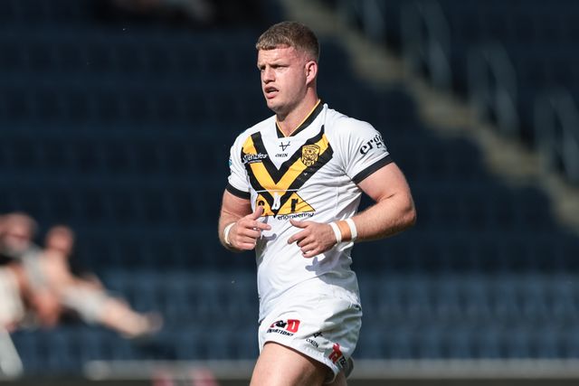 Jimmy Beckett of Castleford Tigers during the Rugby League Reserves match Leeds Rhinos Reserves vs Castleford Tigers Reserves at AMT Headingley Stadium, Leeds, United Kingdom on 22 May 2026

(Photo by Mark Cosgrove/News Images)