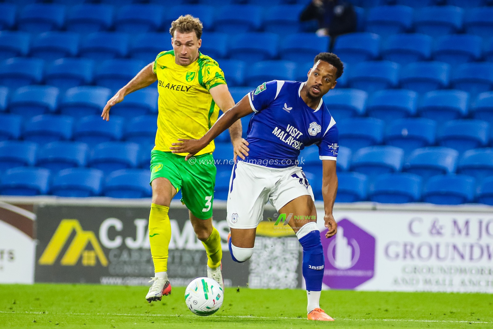 Carabao Cup round 2 Cardiff City v Norwich City