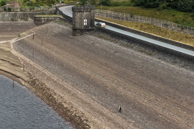 United Kingdom reservoir levels drop as the summer drought continues